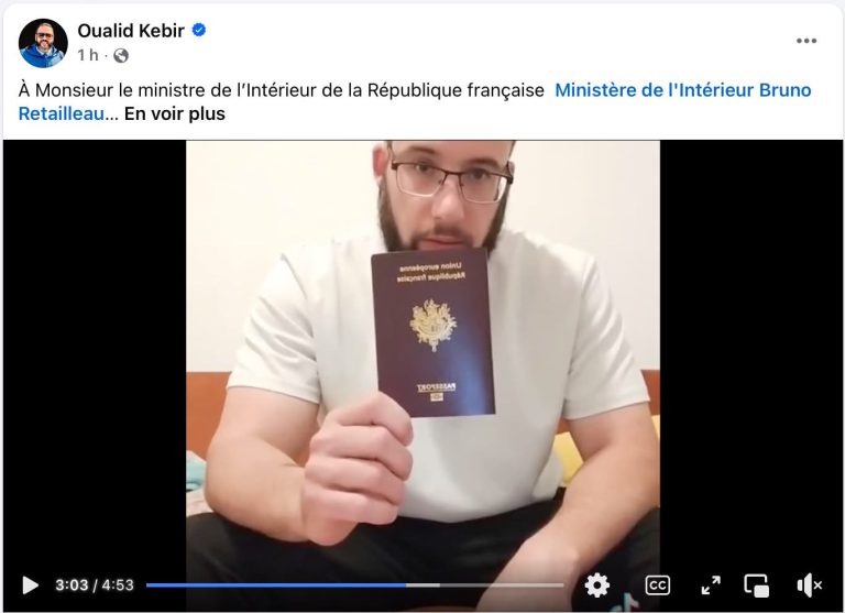 أصوله جزائرية.. وليد كبير يطالب فرنسا بتوقيف شخص يحرّض على العنف ضد المغاربة